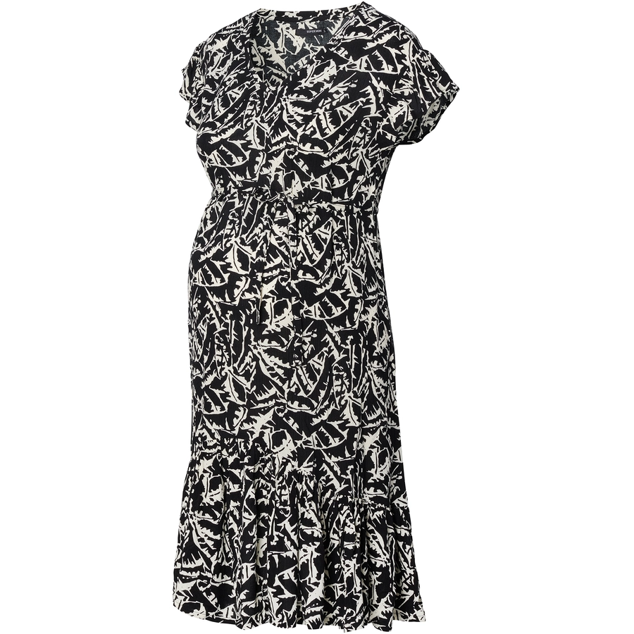 SUPERMOM Kleid Leaf Black