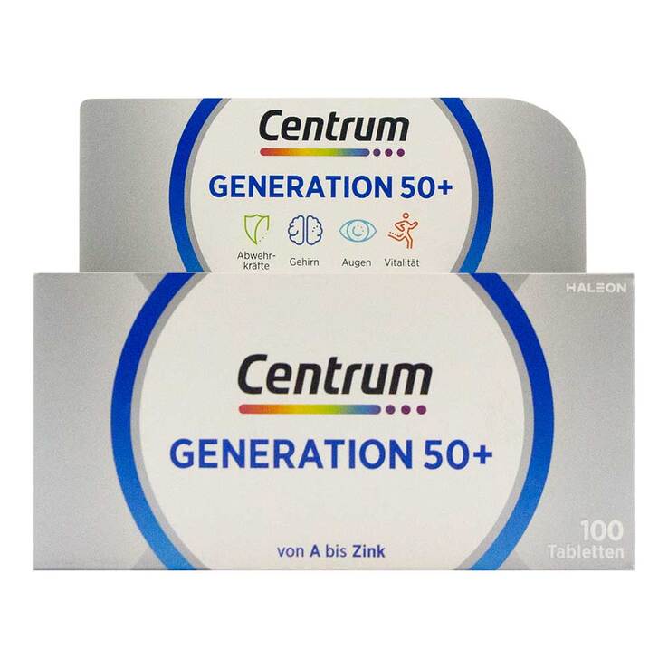 Centrum Gen.50 + A-Zink + Floraglo Capletten, 100 St