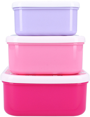 Hello Kitty 3 in 1 Snackboks Fresh Bites, Rosa