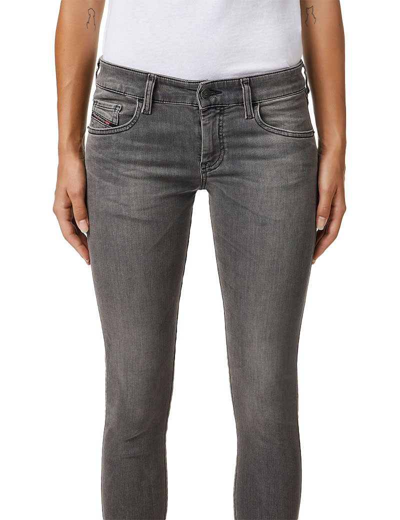 DIESEL JEAN FEMME SLANDY 69XW GRIS