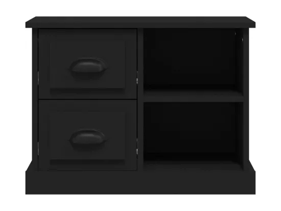 Table de chevet noir 60x35,5x45 cm