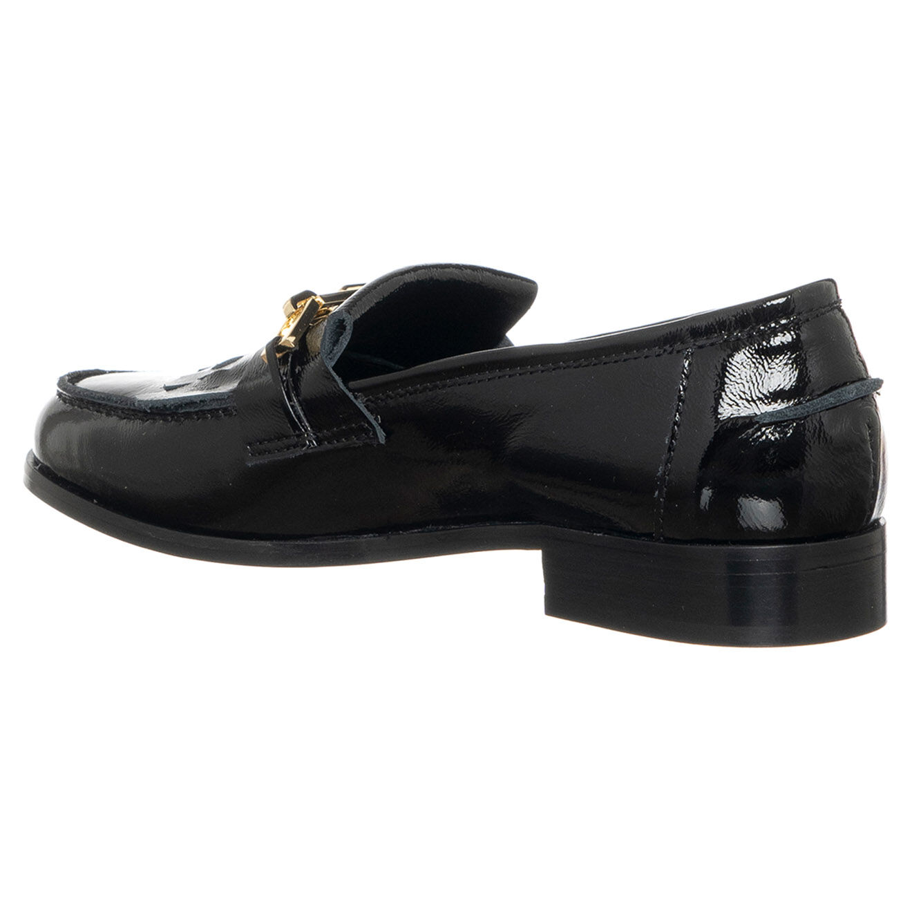 Loretta Pettinari Mocassins en Cuir Théa noirs