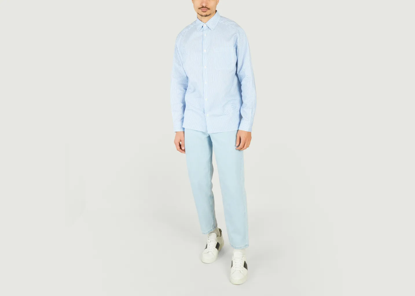 Jean droit délavé Martin A.P.C.