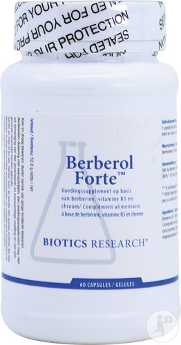 Energetica Natura Berberol Forte 60 Capsules