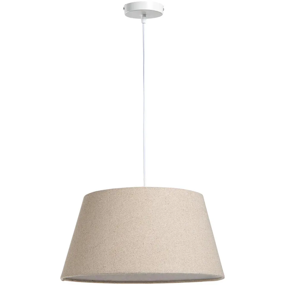 Lampenkap Lika voor hanglamp naturel - Ø40xØ30x21 cm