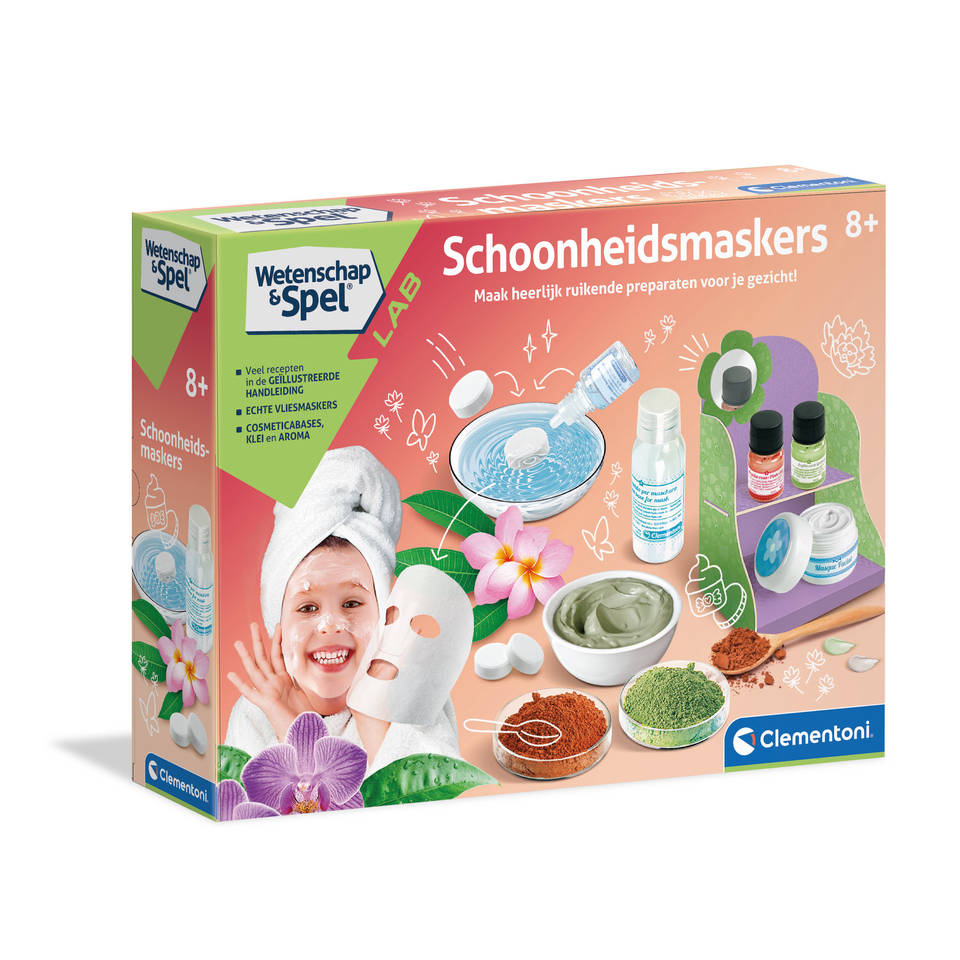 Clementoni schoonheidsmaskers