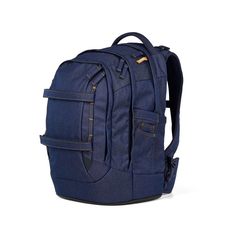 Satch<br>Skoletaskesæt Denim Blue