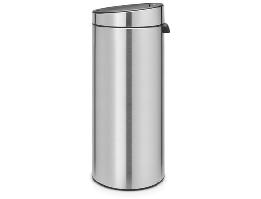 BRABANTIA - Poubelle Touch Touch bin new 30 L - matt steel