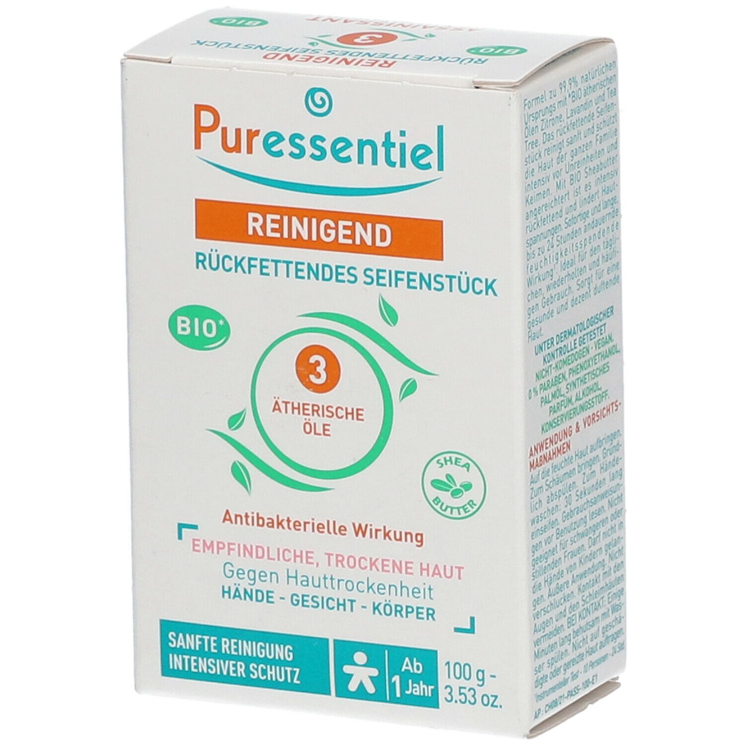 Puressentiel RÜCKFETTENDES SEIFENSTÜCK