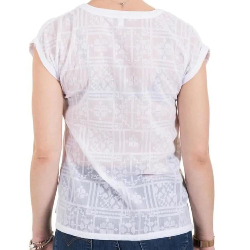 Teddy Smith T-shirt Blanc Femme Teddy Smith Tildo
