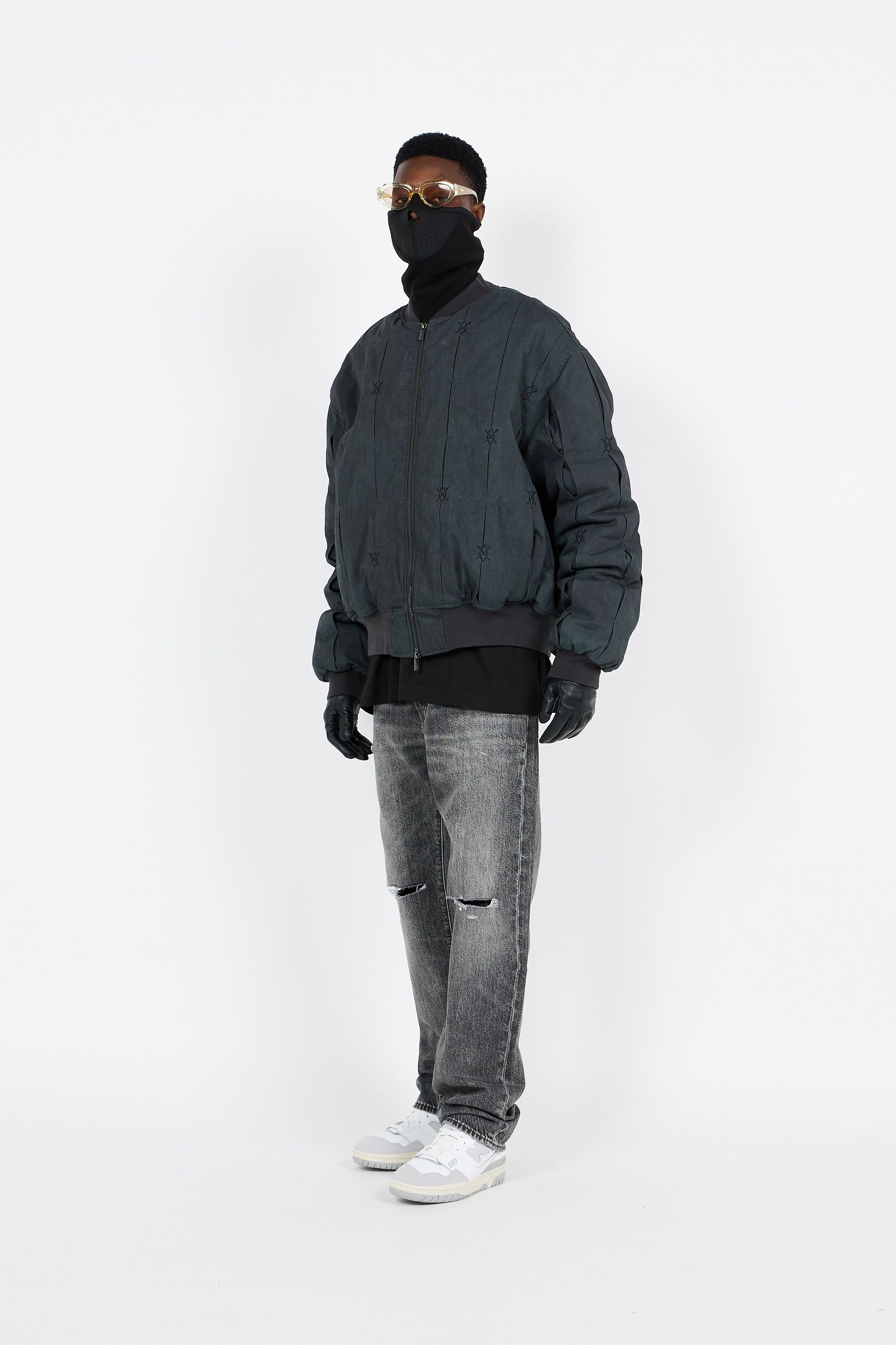 Daily Paper Bomber rasul bomber Noir