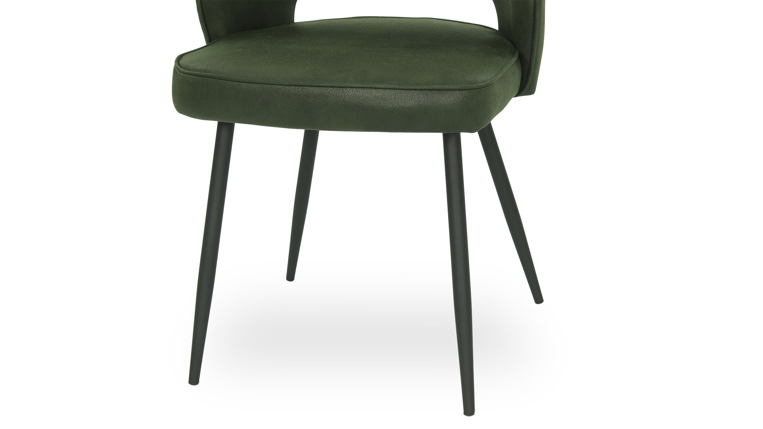 Eetkamerstoel - microvezel army Finn B53 x D59 x H84 cm