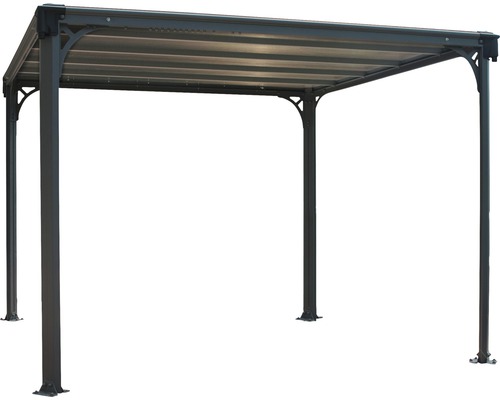 Gazebo Palram – Canopia Milano 3000 309 x 309 cm grijs