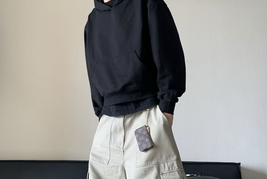 rinkoplan - Mid Rise Cargo Shorts met Zakdetail