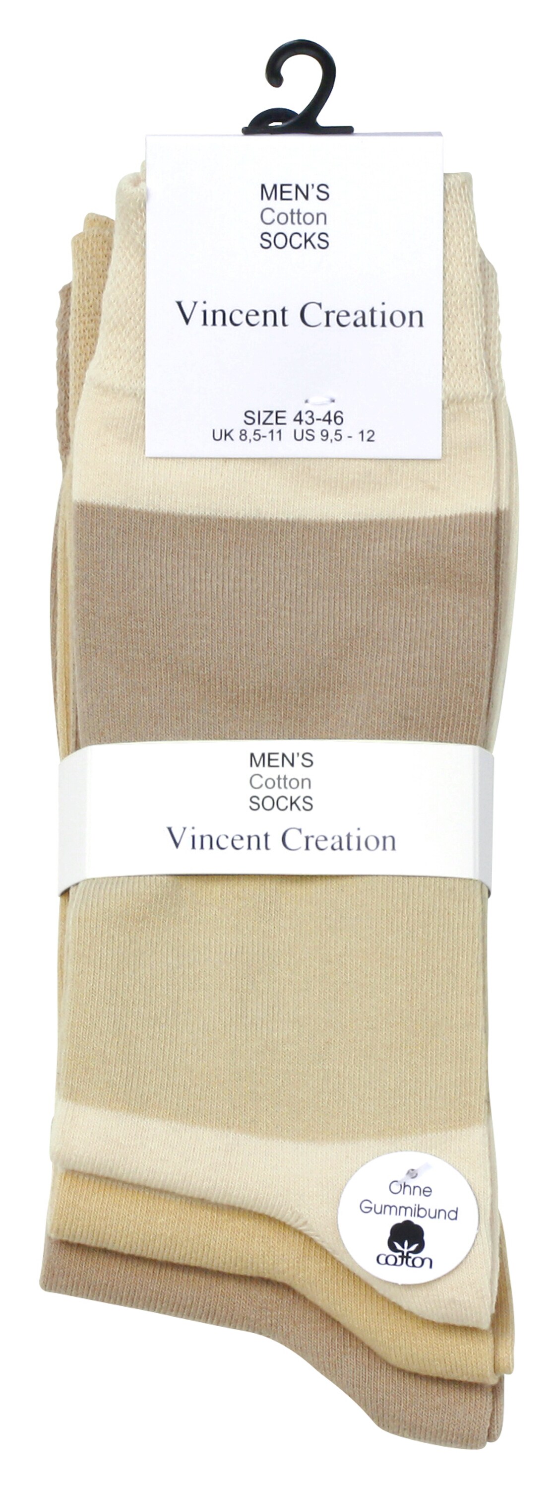 Vincent Creation® 6 Paar Casual Socken 