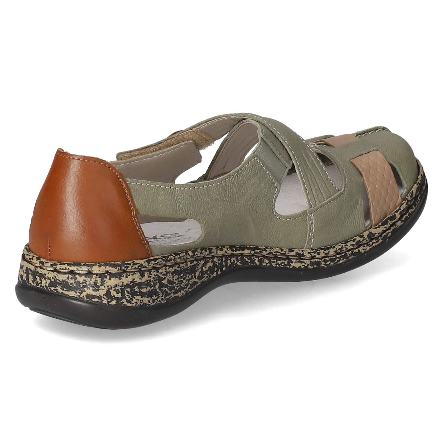 Rieker Ballerinas - grün