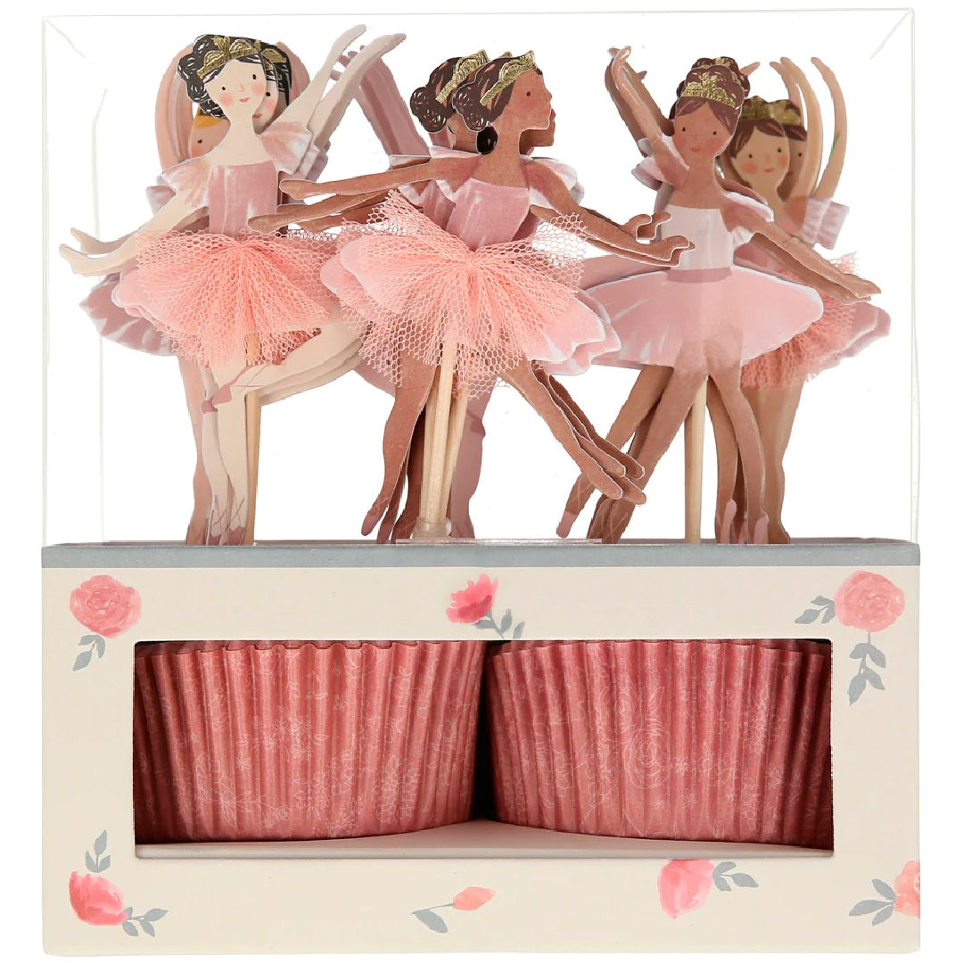 Meri meri cupcake set ballerina - 24st