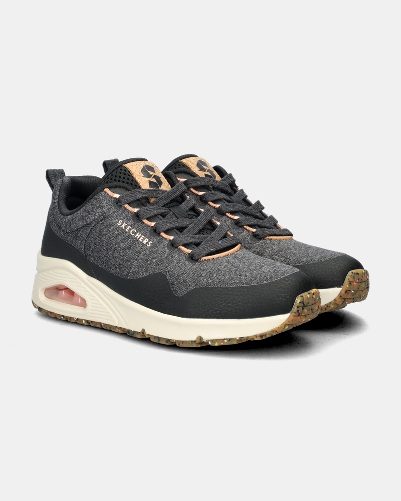 Skechers Uno Lage sneakers  - zwart