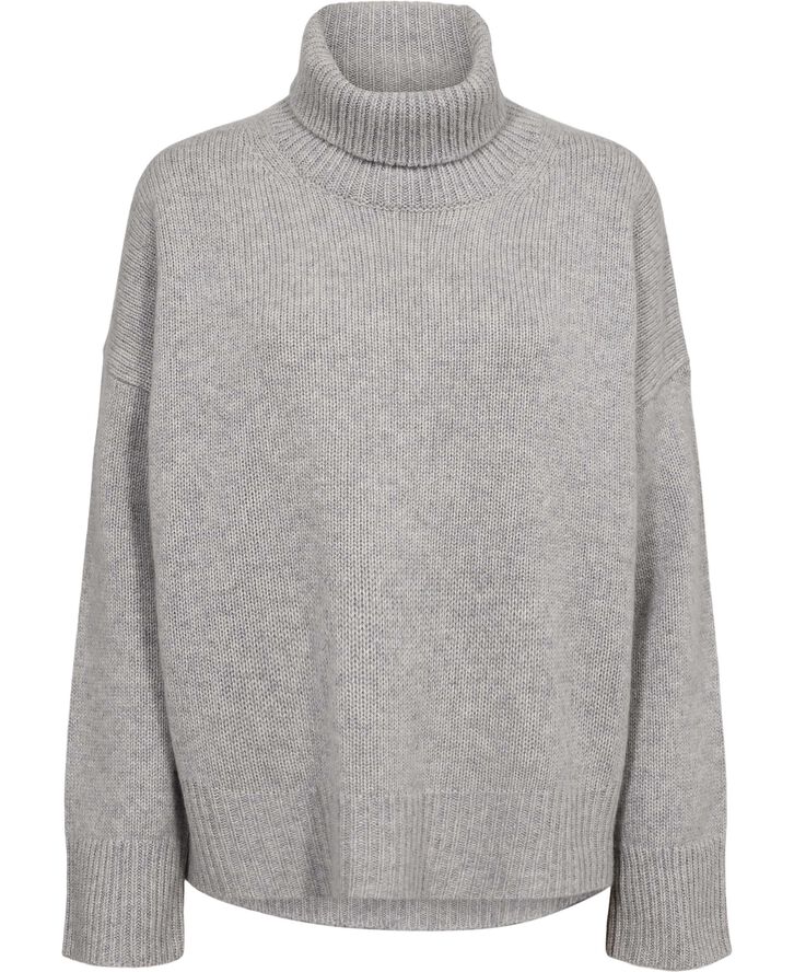 Magasin du Nord Collection Classic 1 - 100% Cashmere Light grey melange