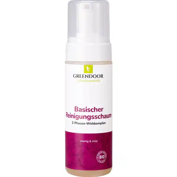 Basischer Reinigungsschaum