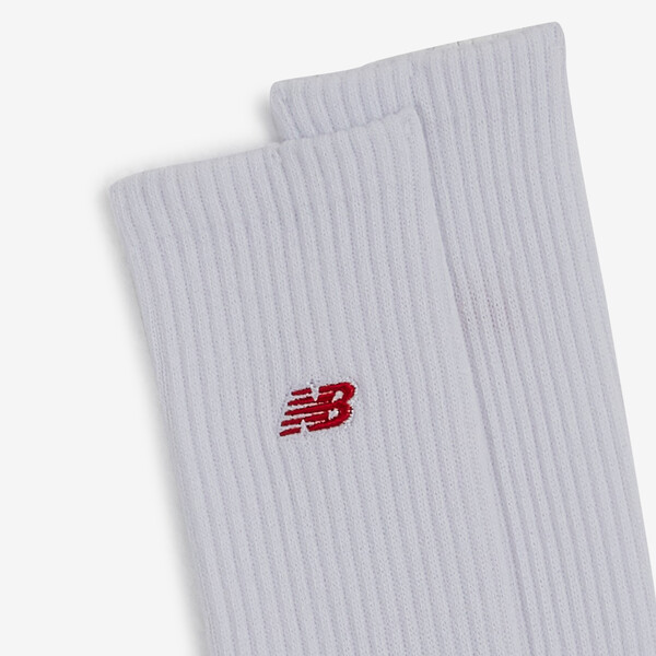NEW BALANCE CHAUSSETTES CREW PATCH LOGO X3