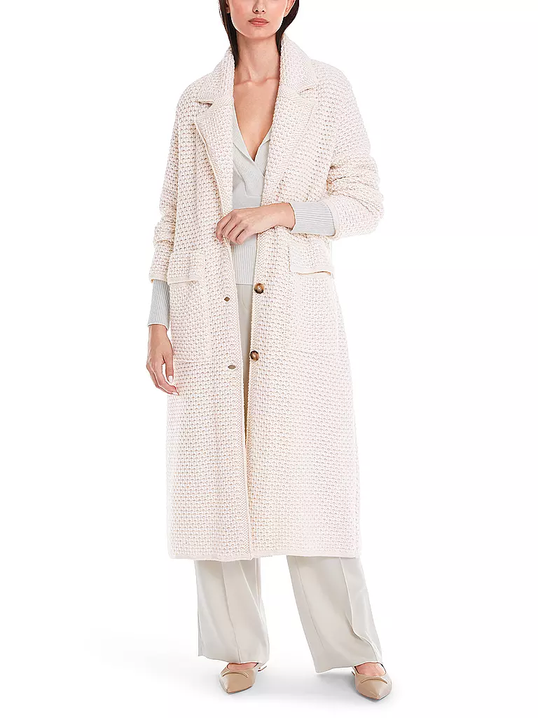 MARC CAIN  Wollmantel creme