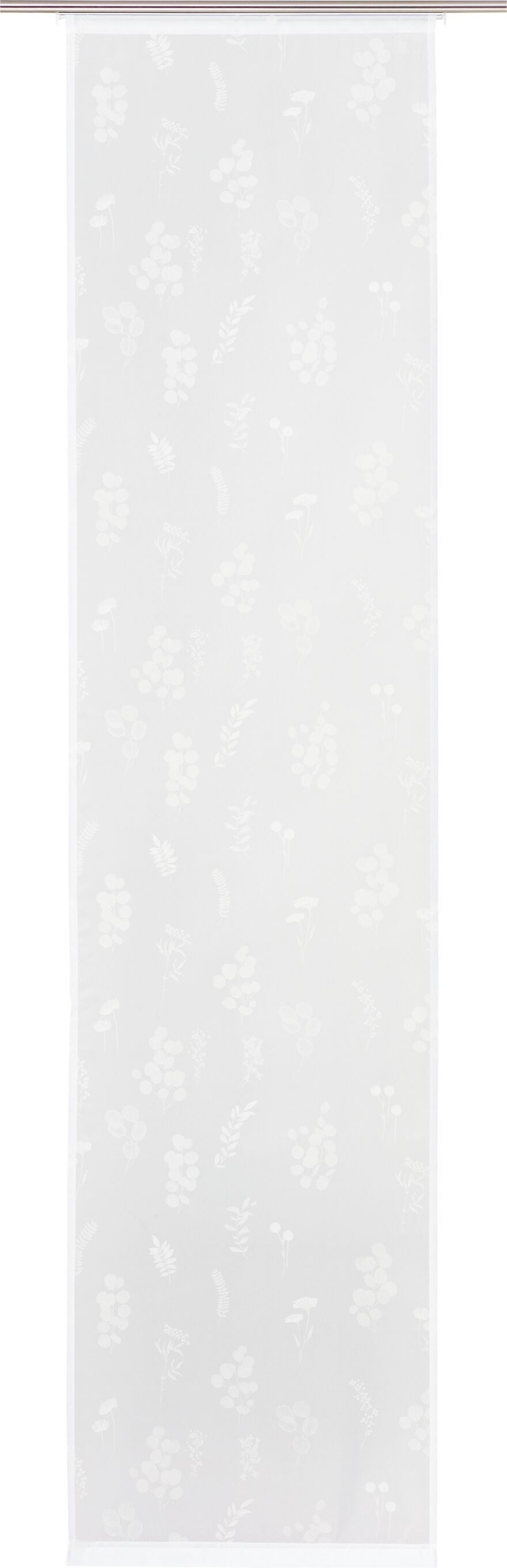 LETIZIA Flächenvorhang - Weiss / B: 60.0 cm x H: 245.0 cm