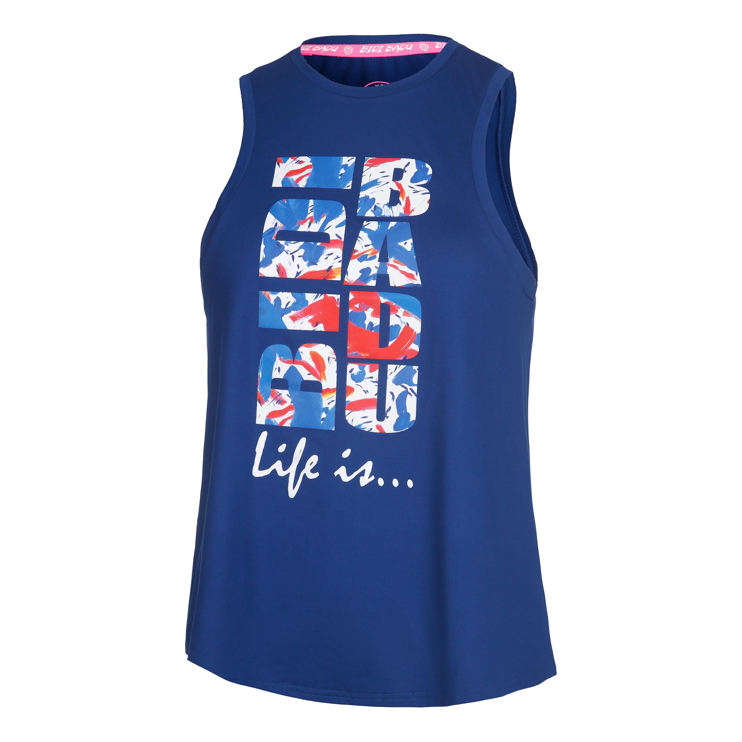 BIDI BADU Rami Lifestyle Débardeur Tank Top Femmes - Bleu Foncé