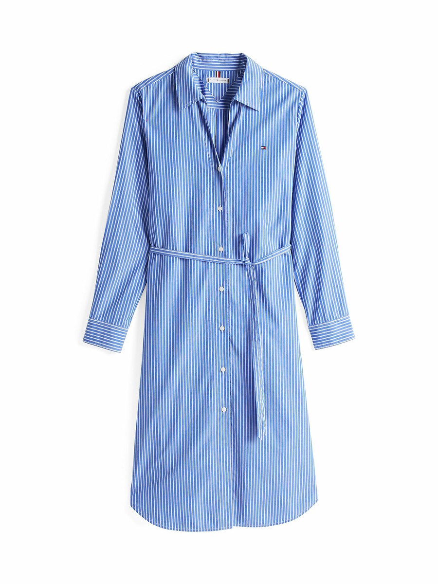 TOMMY HILFIGER<br>Vestido camisa curto