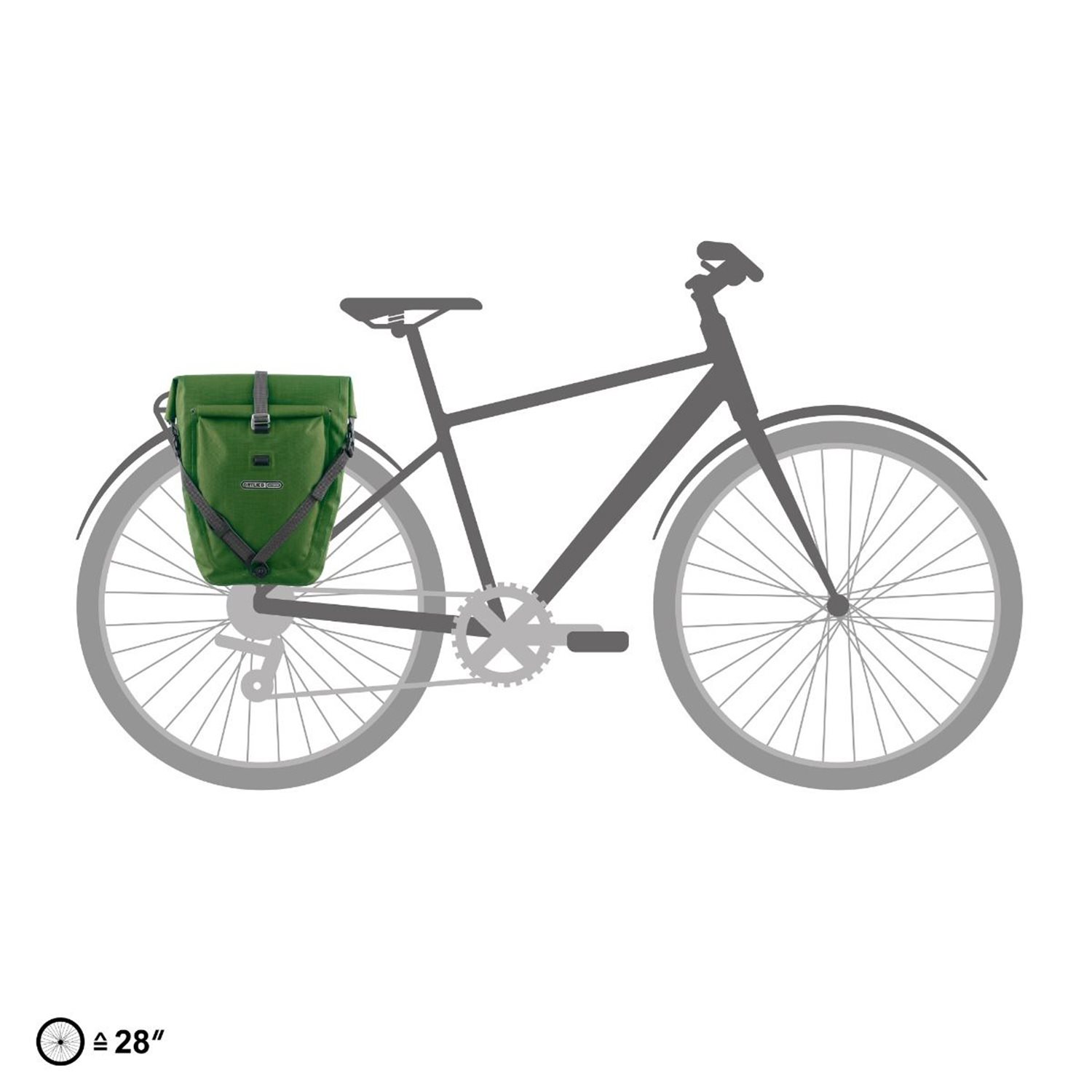 Ortlieb Back-Roller Plus QL2.1 20L moss green