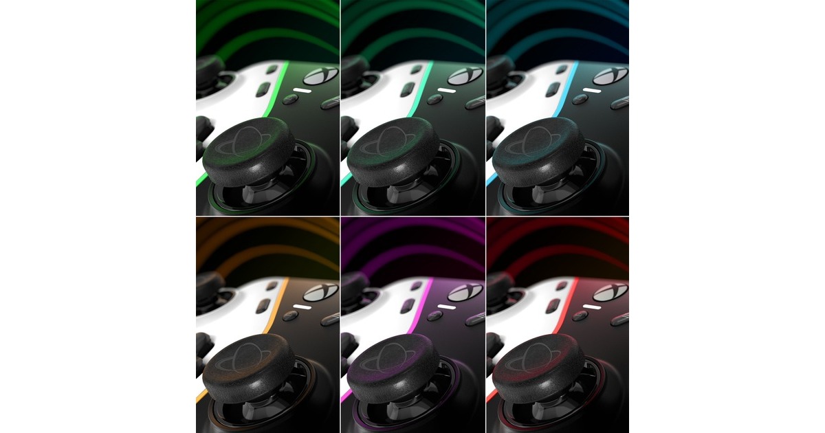 ThrustmasterHEART CONTROLLER Hall-effect gamepad met H.E.A.R.T.  (Zwart/wit, Anti-drifttechnologie voor Xbox Series X|S, PC)