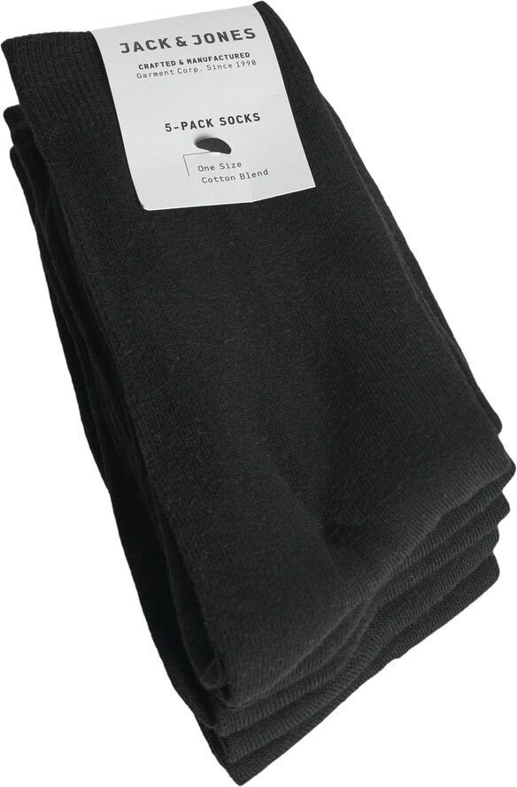 Jack & Jones JACJENS SOCK 5 PACK NOOS Black/black & black & black & black