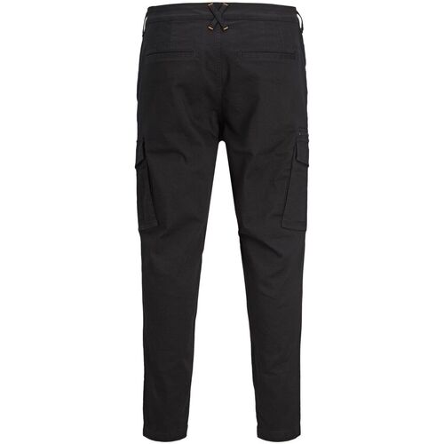 Jack & Jones - 12194240 JPSTACE JJDEX TAPERED-BLACK Negro