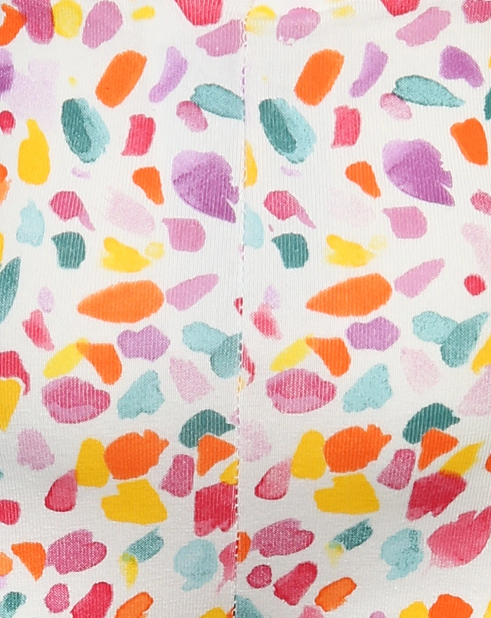 Leggings TERRAZZO in magenta