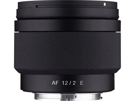 Samyang AF - Vidvinkel objektiv - 12 mm - f/2.0 - Sony E-mount - for Sony Cinema Line; a VLOGCAM; a1; a1 II; a6700; a7 IV; a7C; a7C II; a7CR; a7R V; a9 III