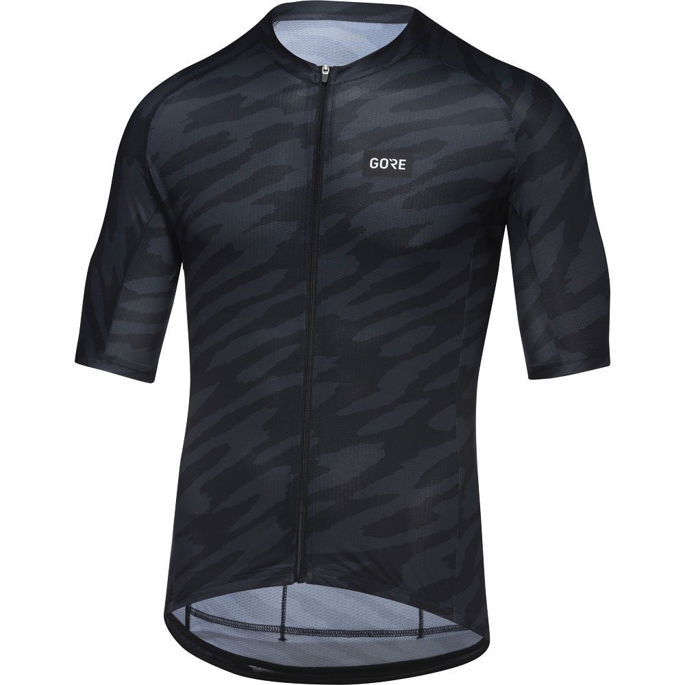 GOREWEAR Spirit Organic Camo Radtrikot Herren schwarz