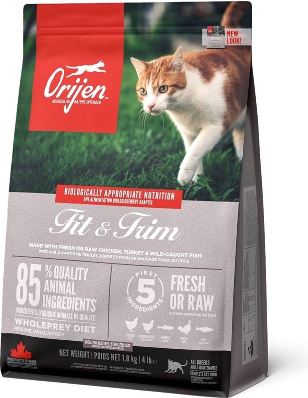 Orijen Kattenvoer Whole Prey Fit & Trim 1,8 kg