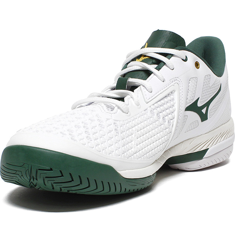 Mizuno Wave Exceed Tour 5 blanche et verte