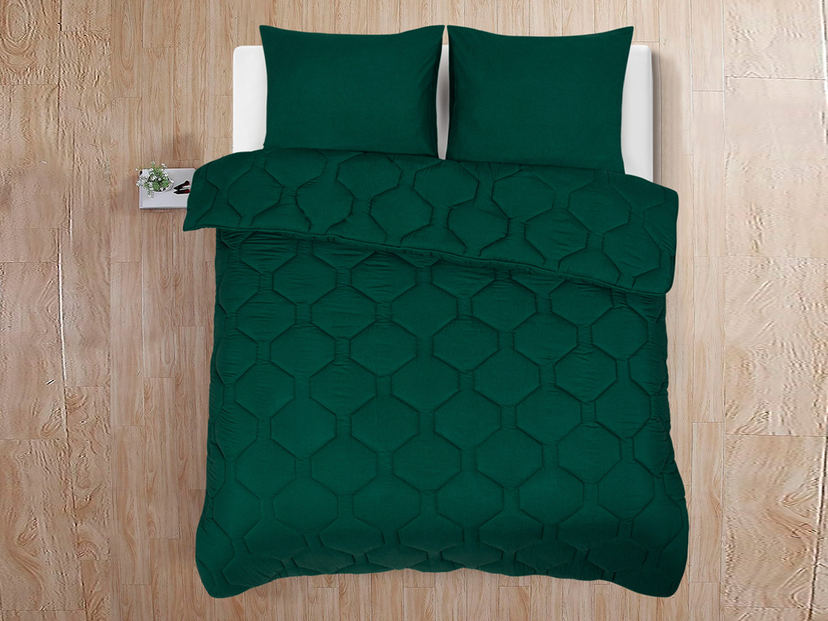 DoubleDry Groen dekbed - 240 x 200 cm