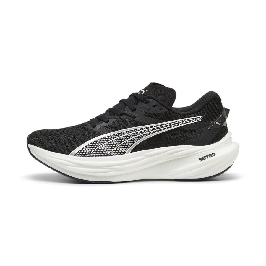 PUMA Chaussures de Running Deviate Nitro 3 - Noir/Blanc