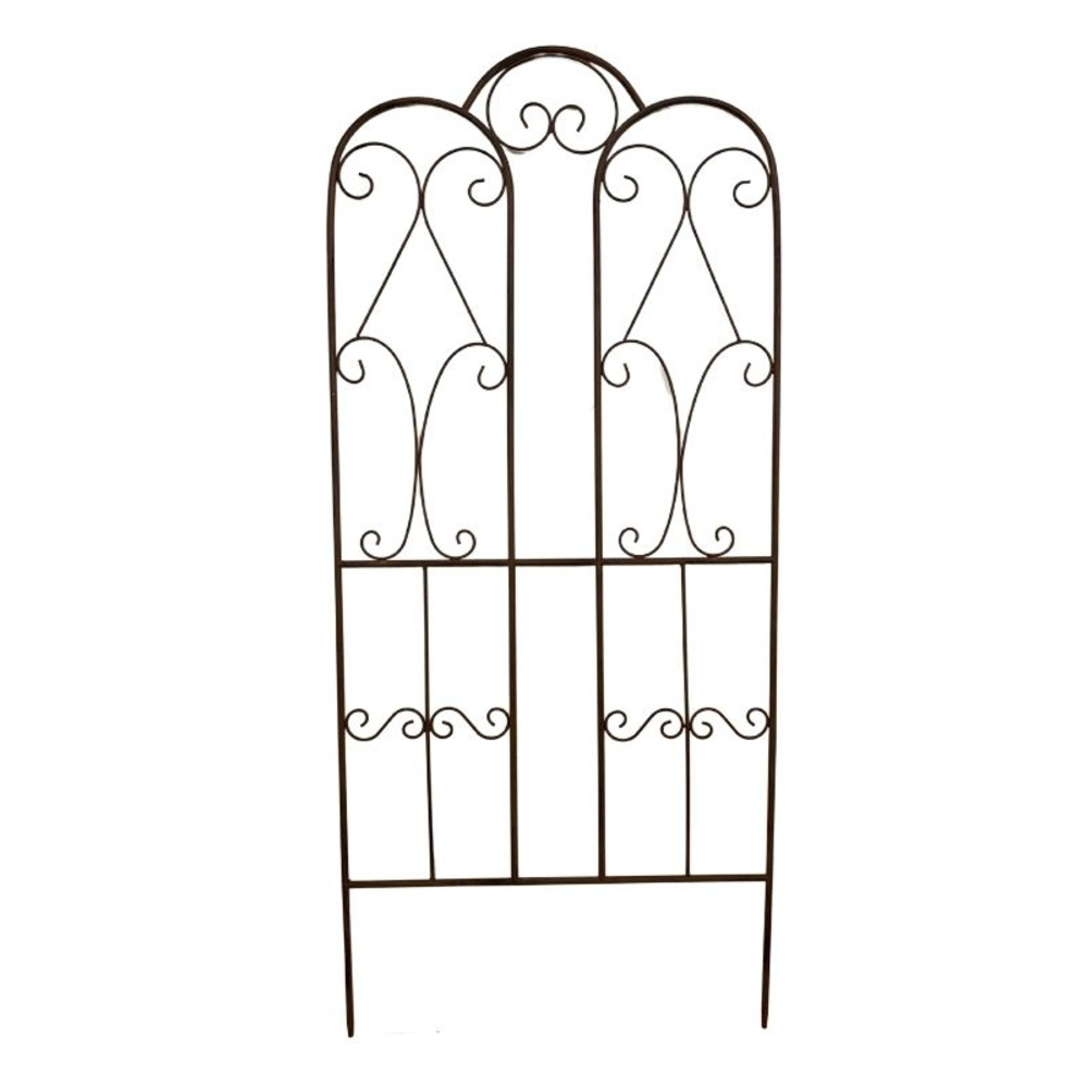 Treillage jardin fer cathédrale 50x110cm