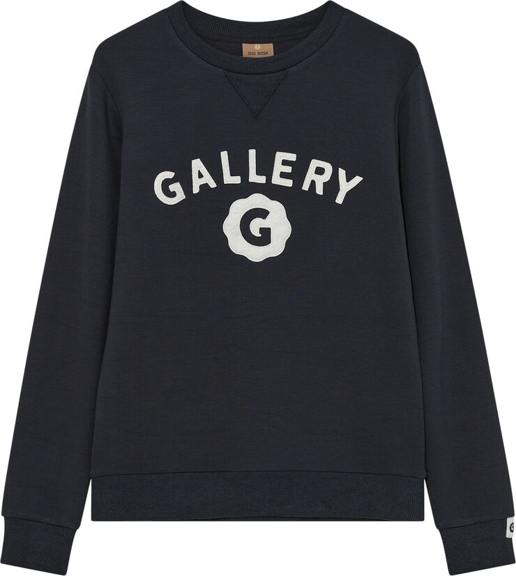 Mos Mosh Gallery MMGBrigde Sweat Shirt Navy