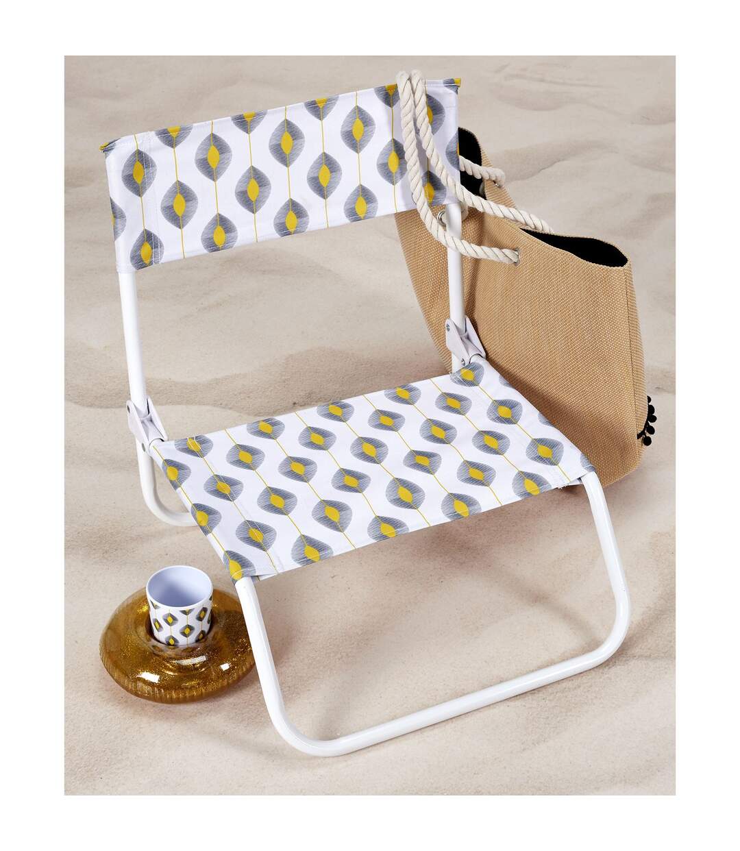 Chaise de Plage pliante Zeste - Jaune