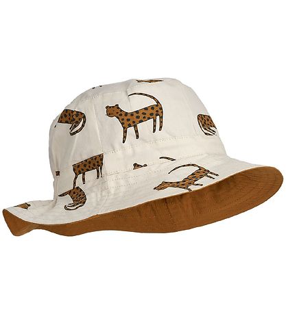 Liewood B?llehat - Sander ReversiBlå - Leopard/Sandy