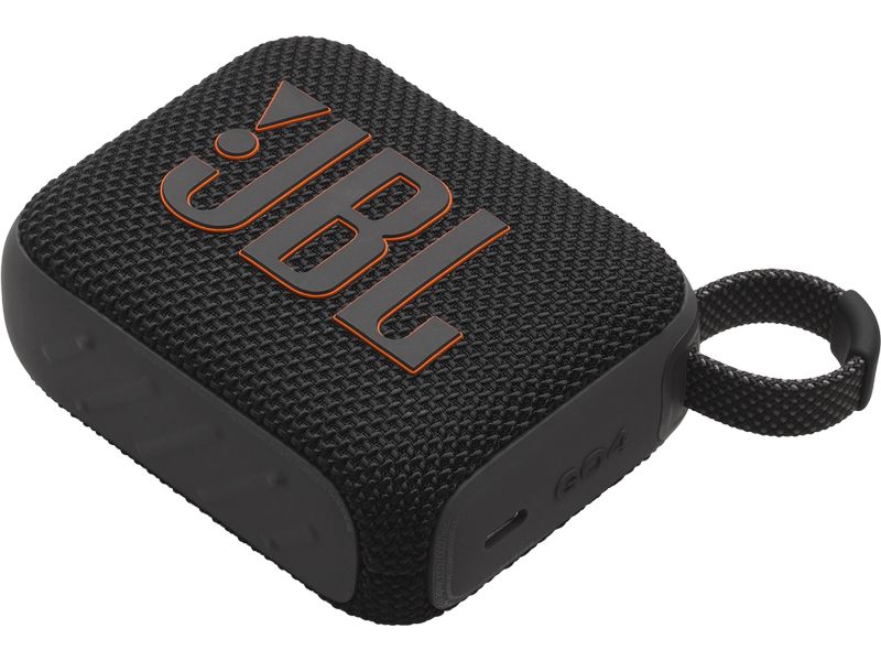JBL Go 4 Schwarz Ultra-kompakter Bluetooth-Lautsprecher