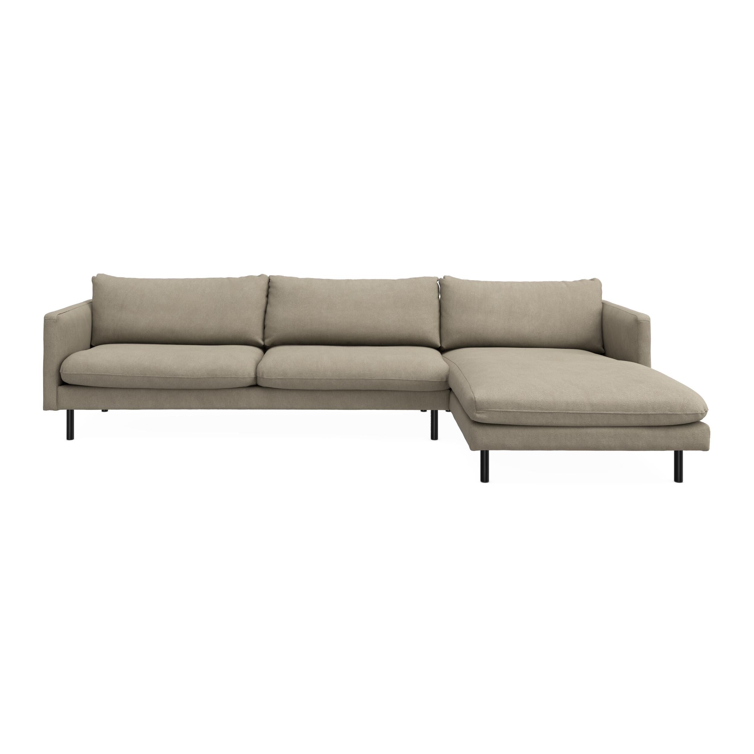 Bjorn højrevendt sofa med chaiselong
