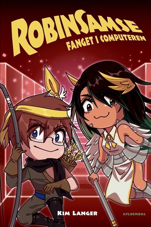 Robinsamse - Fanget I Computeren - Kim Langer - Bog