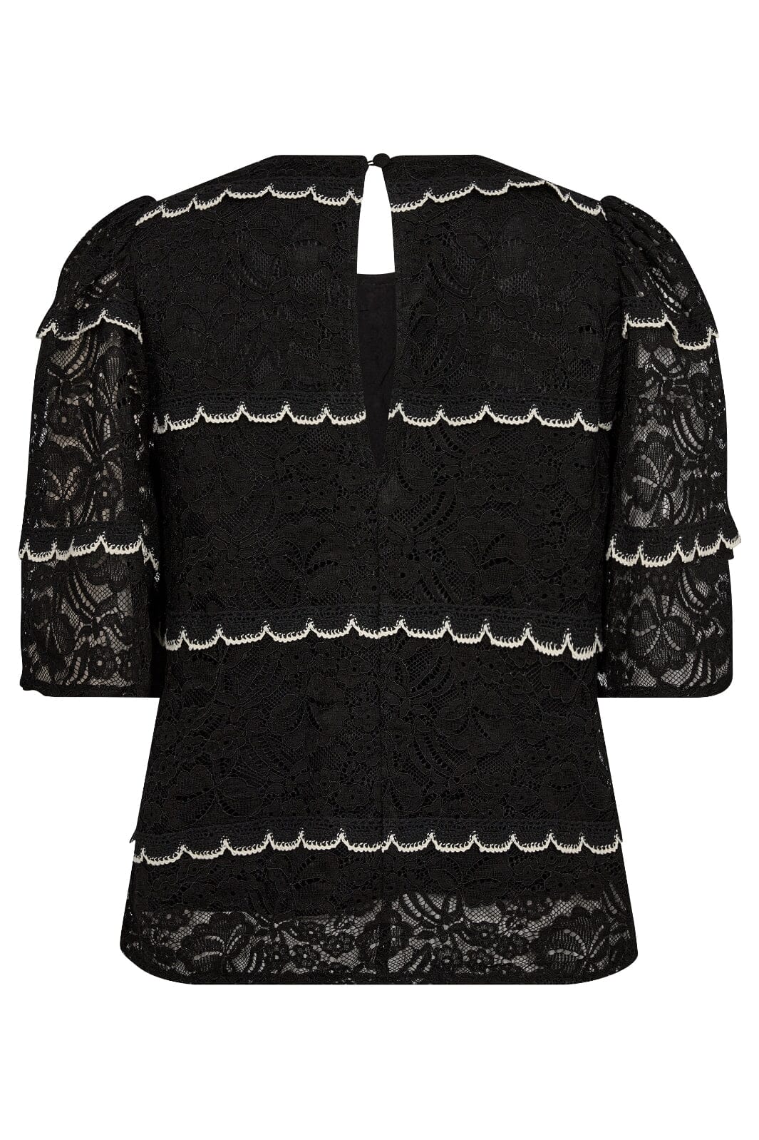 Co´Couture Loracc Lace Blouse 35635 96 black