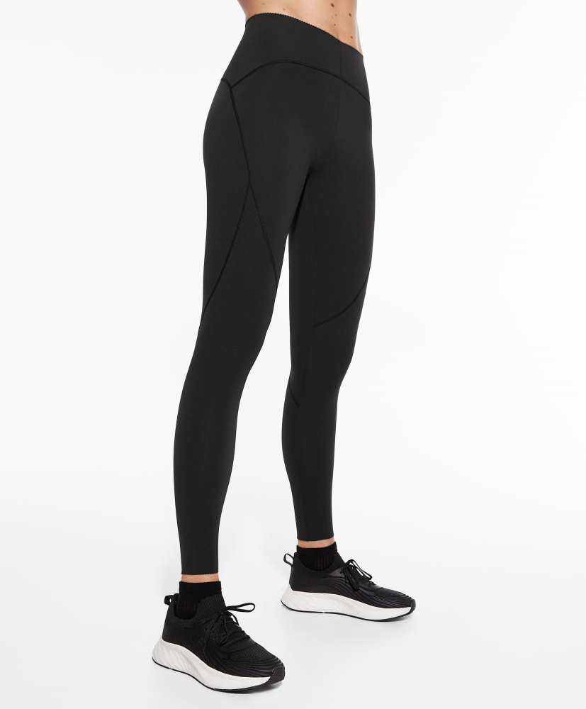 leggings básicas de compressão até o tornozelo