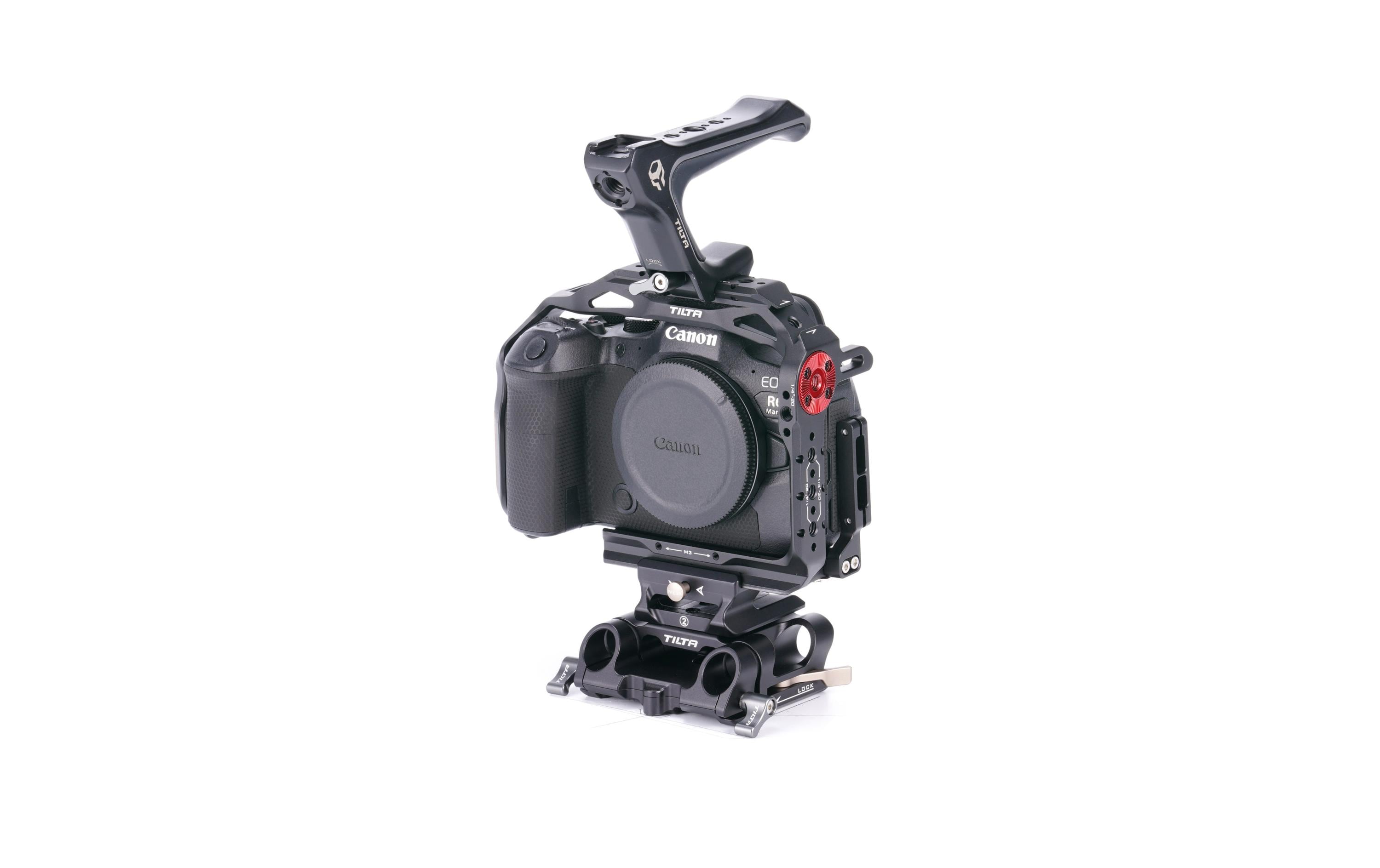Cage Basic Kit für Canon R6 Mark II - Schwarz<br>Verbessert die Funktionalität der Kamera und bietet gleichzeitig zusätzlichen Schutz